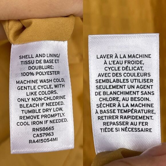 Rachel Parcell Mustard Yellow Ruffled Tiered Long Sleeve Maxi Dress Textured - Picture 13 of 15